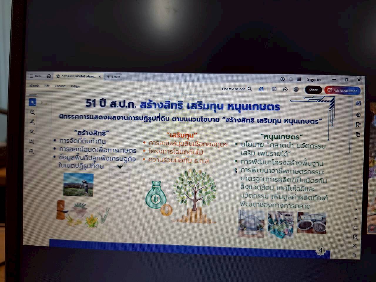 title - ผู้ตรวจราชการ ส.ป.ก. ร่วมประชุมคณะกรรมการจัดงานวันคล้ายวันสถาปนา ส.ป.ก. ครบรอบ 51 ปี ครั้งที่ 2/2569 และคณะทำงานจัดกิจกรรม 51 ปี ส.ป.ก. และประชุมตรวจราชการและติดตามความก้าวหน้าผลการดำเนินงานตามแผนการตรวจราชการของผู้ตรวจราชการสำนักงานการปฏิรูปที่ดินเพื่อเกษตรกรรม ประจำปีงบประมาณ พ.ศ. 2569 รอบที่ 1 เขตตรวจราชการที่ 12 จังหวัดร้อยเอ็ด 